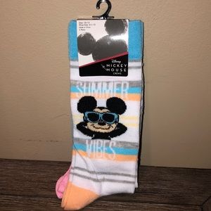 Disney Mickey summer vibes pack 2 pairs of socks
